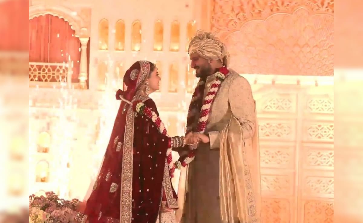 JEET ADANI, JAIMALA DE DIVA JAIMIN SHAH समारोह