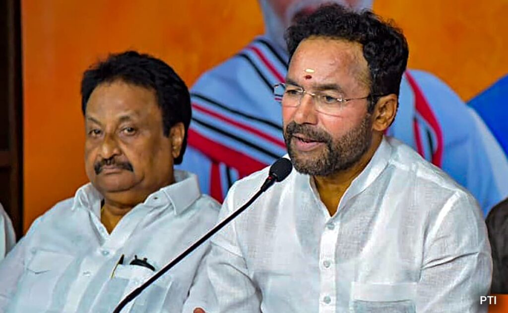 डीएमके ने परिसीमन, भाषा के नाम पर झूठे प्रचार का प्रसार किया: जी किशन रेड्डी