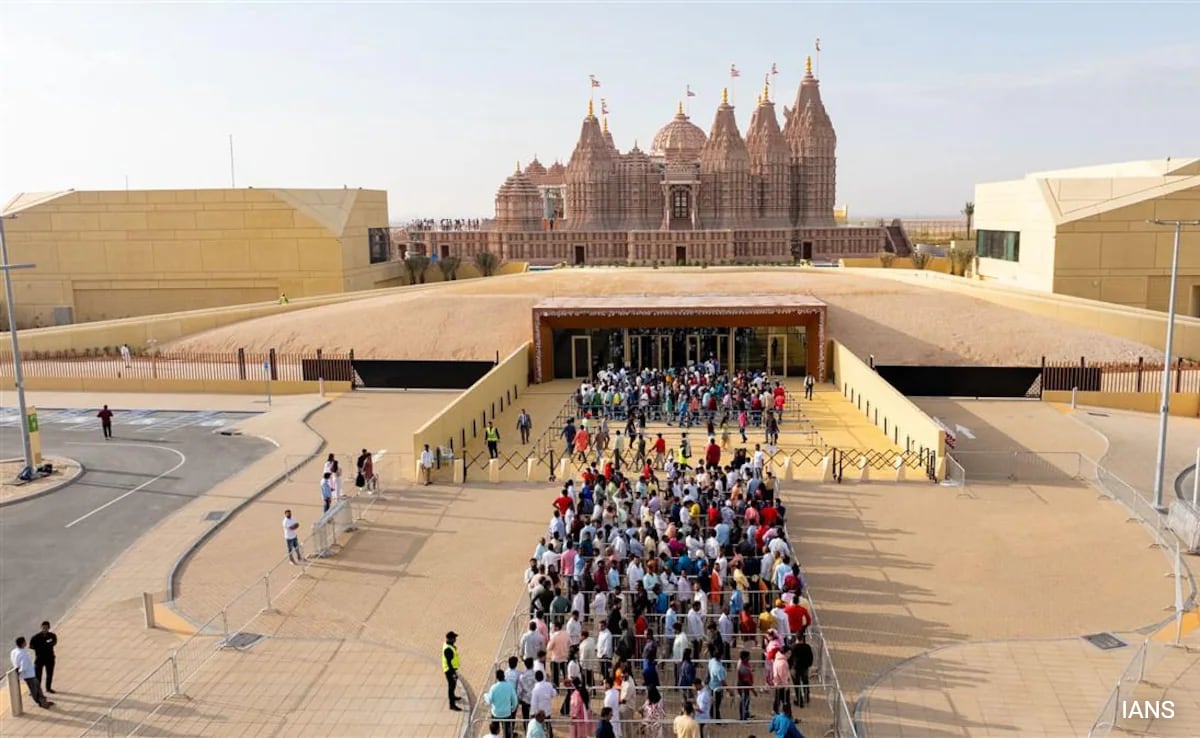 अबू धाबी में हिंदू मंदिर राम नवमी को महान उत्सव के साथ मनाते हैं