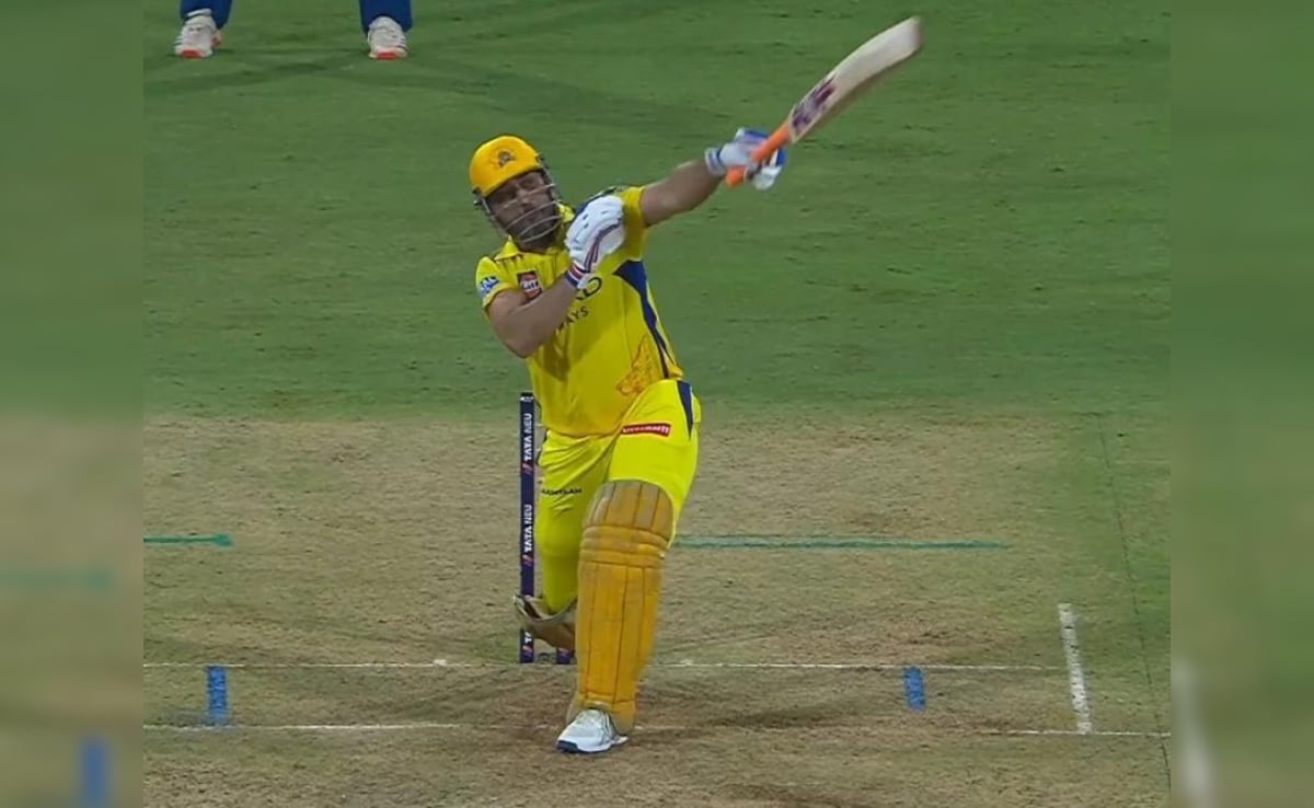 श्रीमती धोनी ने CSK की जीत बनाम LSG पर एक ही हाथ 6 को हिट किया। इंटरनेट कहता है: “यह अभी भी सबसे अच्छा फाइनलिस्ट है।” देखना