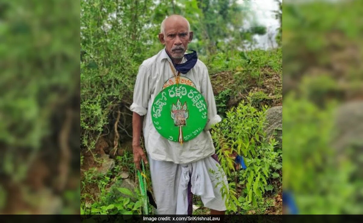 तेलंगाना का ‘मैन ट्री मैन’, जो एक करोड़ की गोलीबारी पर लगाया गया था, 87 पर मर जाता है