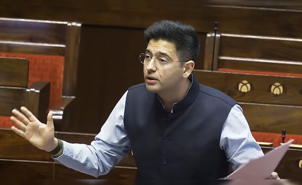 सिंदूर ऑपरेशन में AAP के राघव चड सिंदूर ऑपरेशन में AAP के राघव चड