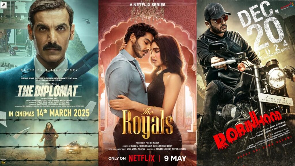 ओटीटी इस सप्ताह (5 मई – 11 मई) को प्रकाशित करता है: द रियल, द डिप्लोमैट, रॉबिनहुड और बहुत कुछ