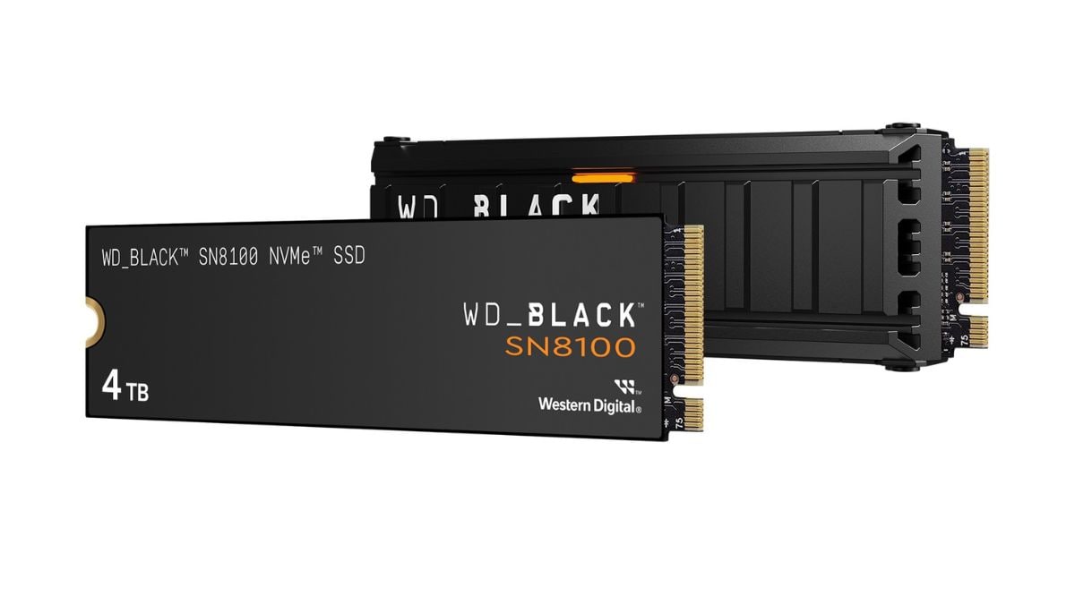 Sandisk WD BLACK SN8100 NVME SSD भारत में जारी पढ़ने की गति के लिए 14.9 GBPS तक के साथ