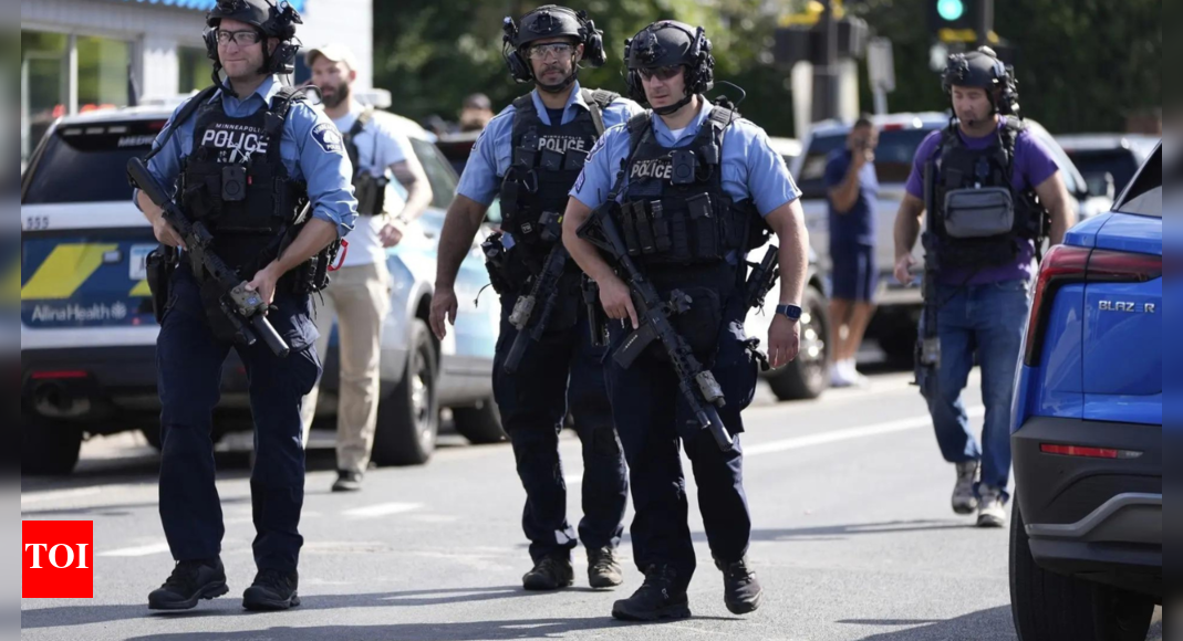 मिनियापोलिस ‘ने’ शूटर को बच्चों के साथ मारकर शूटर का जुनूनी किया