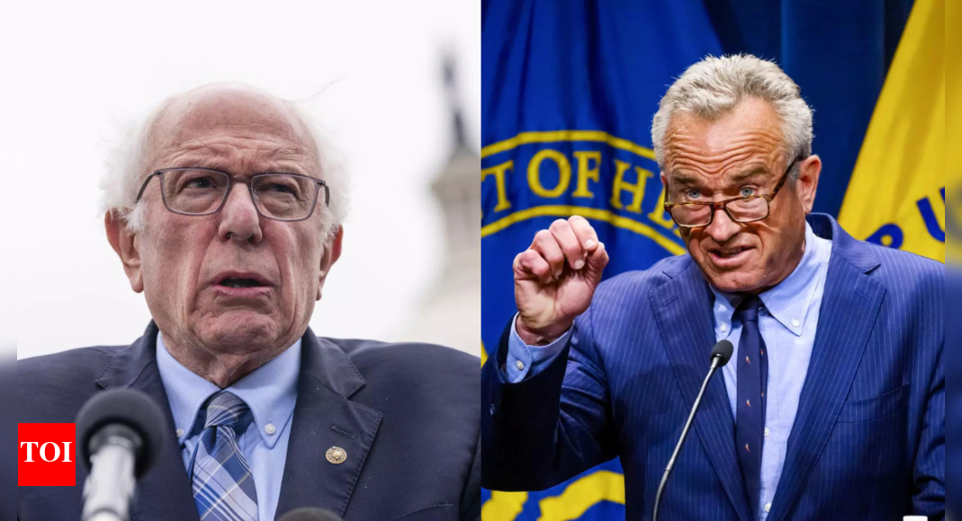 ‘लंगिंग हेल्थ’: बर्नी सैंडर्स ने ट्रम्प के स्वास्थ्य सचिव, आरएफके जूनियर को इस्तीफा देने का निर्देश दिया; ‘खतरनाक नियुक्ति नीतियां’