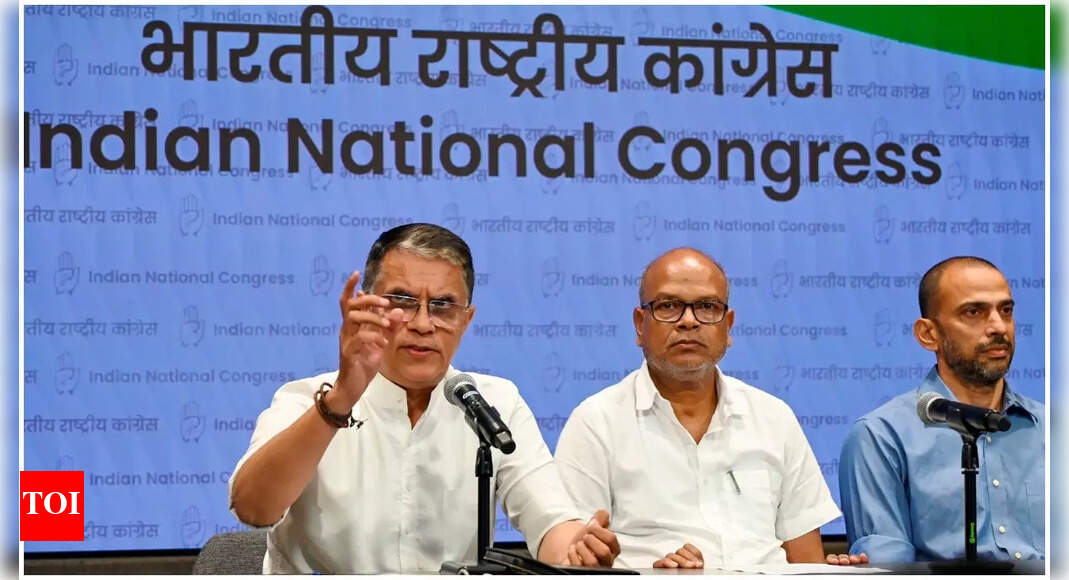 ‘होल्ड बिहार सर’: कांग्रेस ने 89 लाख शिकायतों को अस्वीकार करने का आरोप लगाया; ‘झंडे की अनियमितता’ | भारत समाचार