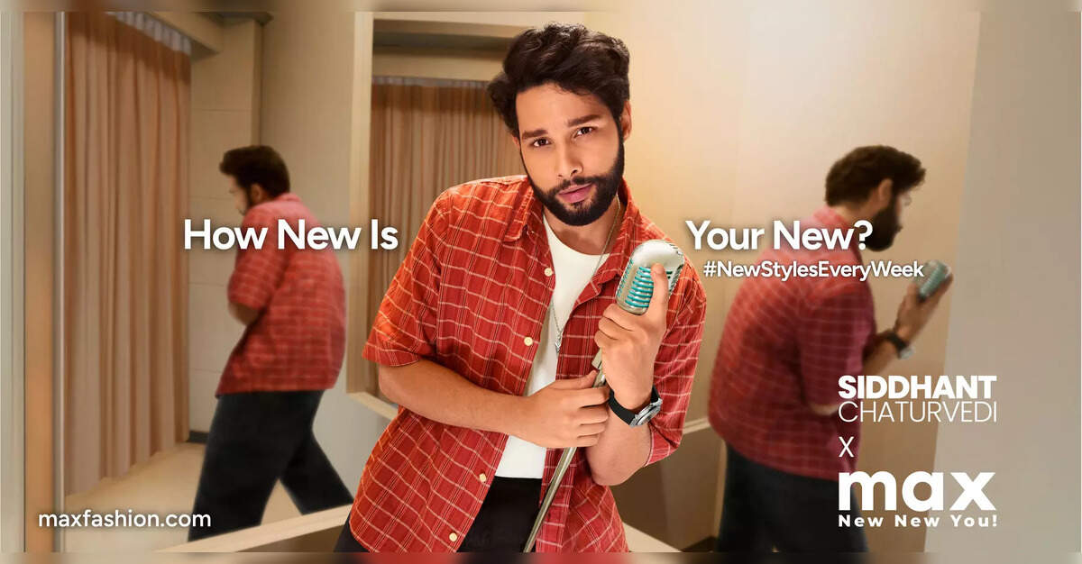 सिद्धान्त चतुर्वेदी आधुनिक भारत विस्थापन के विशेषज्ञ पक्ष को अधिकतम फैशन, इकोनॉमिटाइम्सब 2 बी के साथ दर्शाता है