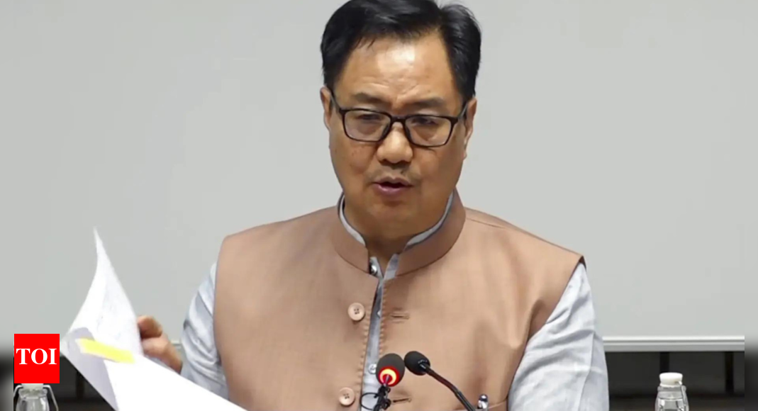 UCC Ambit से बाहर रहने के लिए आदिवासी: Rijiju | भारत समाचार