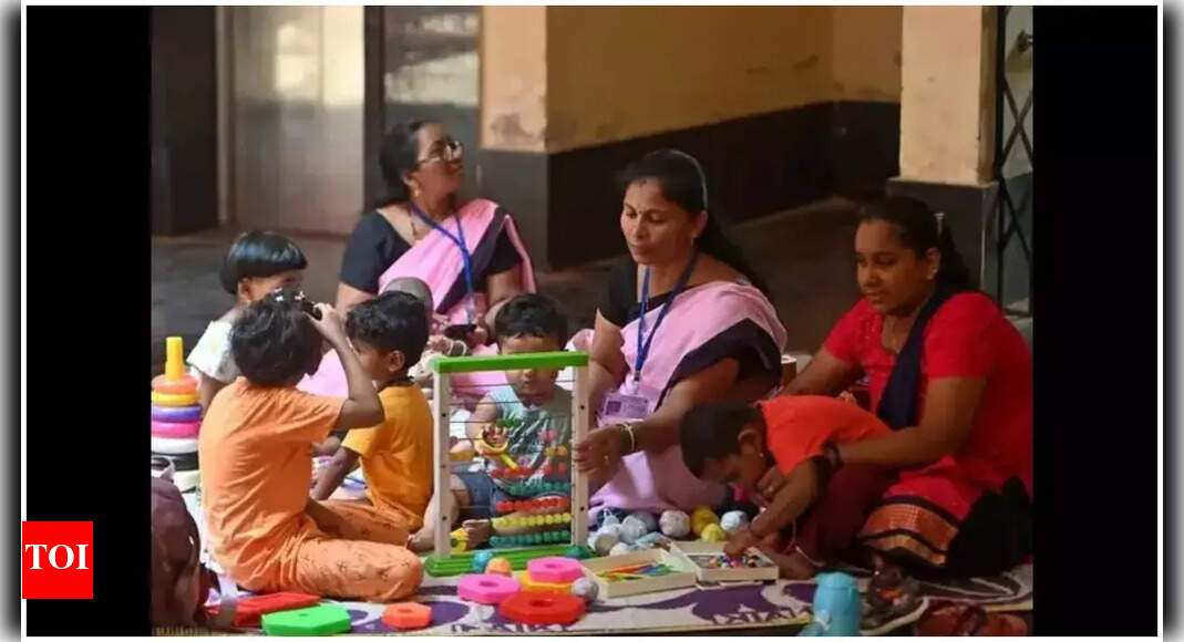 छह साल से भी कम समय तक क्रेन, 0.1% से कम बच्चे आंगनवाड़ी योजना से लाभान्वित हो जाते हैं भारत समाचार