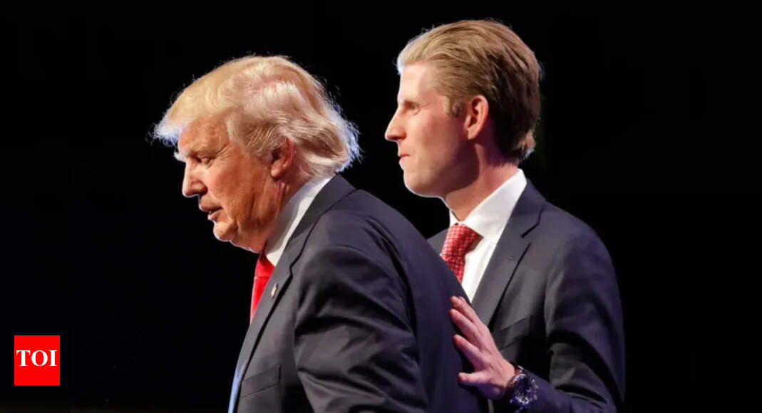 एरिक ट्रम्प अपने पिता के बारे में “मृत्यु की अफवाहें” के लिए पिघलते हैं, संयुक्त राज्य अमेरिका के राष्ट्रपति के 4 -दिन के गायब होने के बाद “मुड़” स्वास्थ्य अटकलों का शोषण करते हैं।