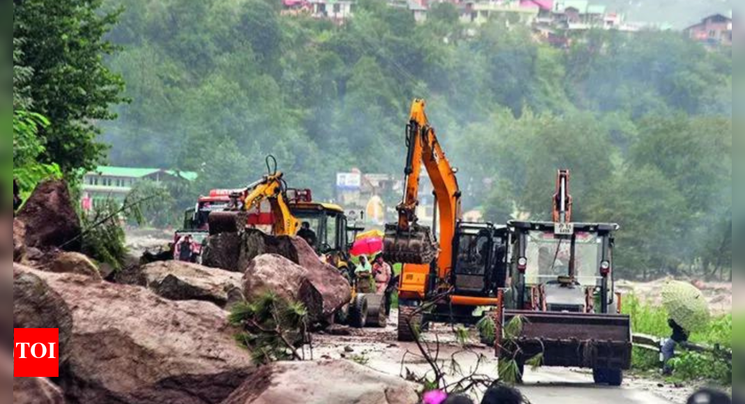 NHAI कुल्लू-मनाली राजमार्ग को ठीक करने के लिए भारी उपकरणों में उड़ जाएगा भारत समाचार