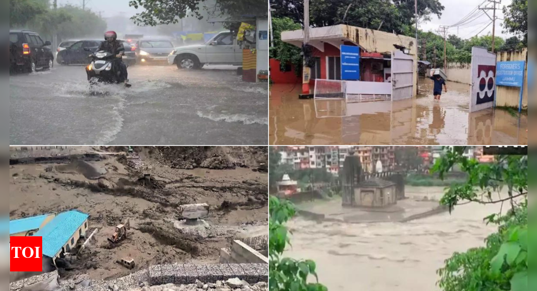 IMD चेतावनी: J & K, पंजाब, हिमाचल में जारी रेड अलर्ट; 3 घंटे में भारी वर्षा की उम्मीद है | भारत समाचार