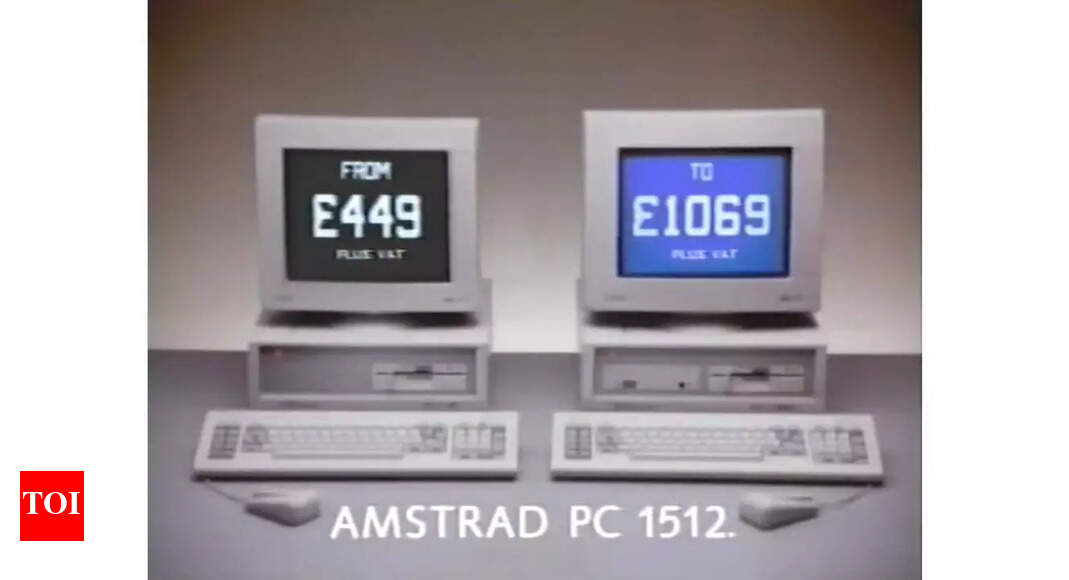 ब्रिटिश व्यवसायी एलन शुगर दुनिया में आईबीएम के साथ संगत पहले पीसी के 39 साल का जश्न मनाता है, जिसकी कीमतें $ 500 से कम की कीमतें ‘सभी चकित हो गईं’