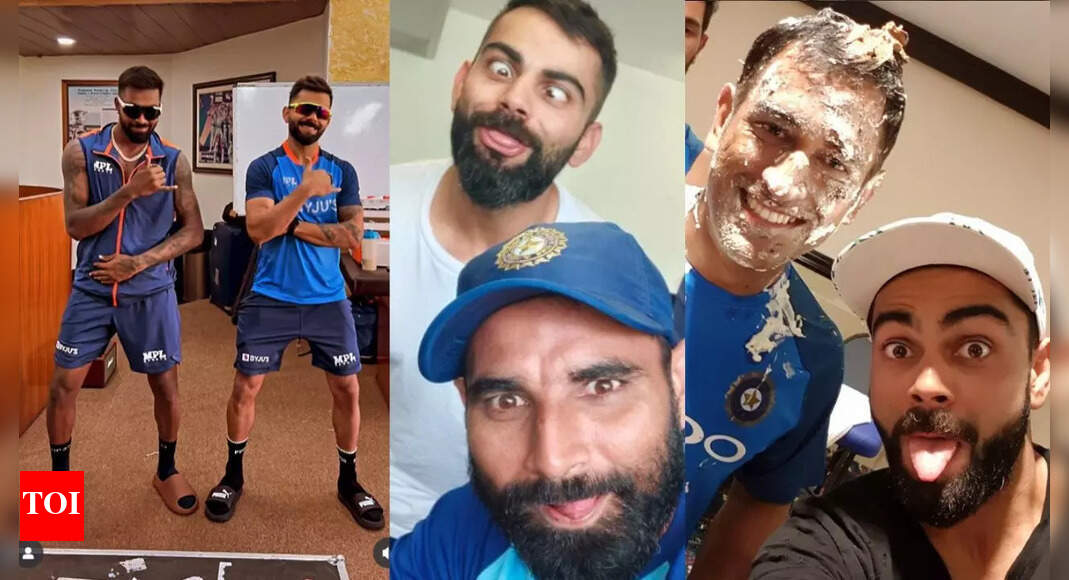 जब विराट कोहली भारतीय टीम की तस्वीरें प्रकाशित करते थे: सोशल नेटवर्क में अपने सर्वश्रेष्ठ भार की समीक्षा क्रिकेट समाचार