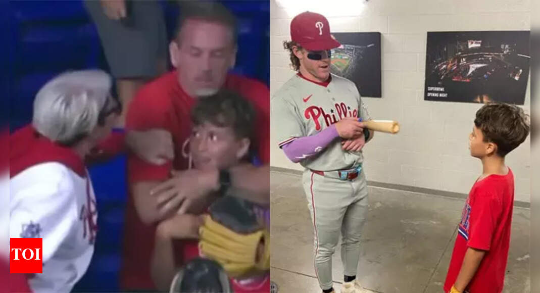 पीड़ा से हैप्पीनेस: द फिलिसिस, युवा कट्टरपंथी वायरल बॉल के विवाद के बाद हैरिसन बैडर से मिलते हैं मैदान के बाहर समाचार