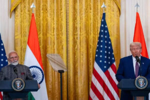 ट्रम्प के प्रकाशनों के लिए प्रधानमंत्री मोदी की व्यावसायिक प्रतिक्रिया से संकेत मिलता है कि भारत लाल रेखाओं में रहेगा