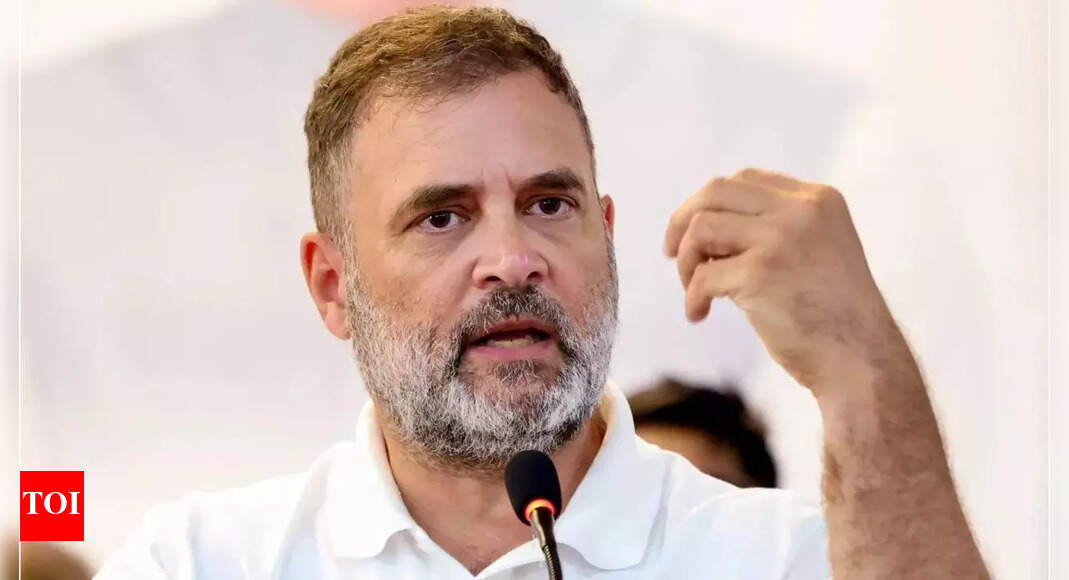 ‘द वोटिंग स्लोगन जो आग की तरह फैली हुई है’: राहुल गांधी एक ‘विस्फोटक’ परीक्षण साझा करने का वादा करता है; SLAMS NDA | भारत समाचार