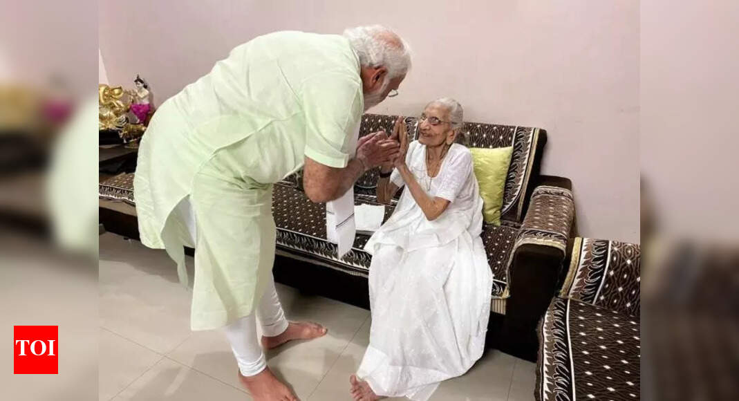 ‘कांग्रेस ने अपमान की शपथ ली’: प्रधानमंत्री मोदी की मां के एआई वीडियो में भाजपा; केक राहुल गांधी की ‘अहंकार’ | भारत समाचार