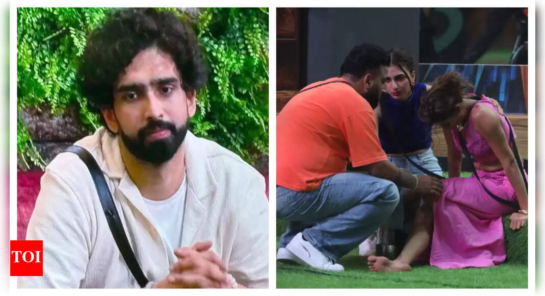 बिग बॉस 19: अमाल मल्लिक ने रोते हुए आँखें रोीं, जब नेहल चुडासामा ने उस पर शारीरिक रूप से नुकसान पहुंचाने का आरोप लगाया।