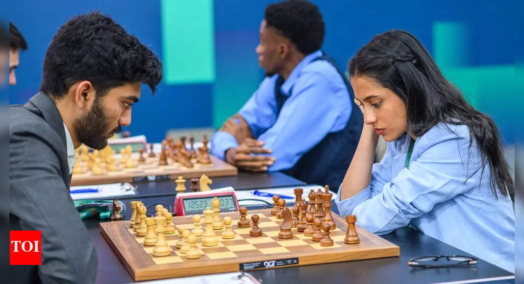 फाइड ग्रैंड स्विस: निहाल सरीन राउंड 8 के बाद नेतृत्व साझा करता है; डी गुकेश, दिव्या देशमुख खेल 103-मूव ड्रा | शतरंज समाचार