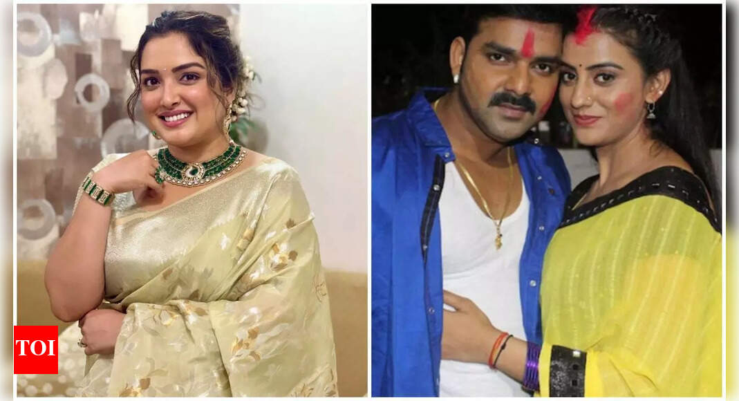 अम्रपाली दुबे ने खुलासा किया कि उन्होंने पवन सिंह की अचानक शादी को रोकने की कोशिश की: ‘अक्षरा सिंह उनके साथ प्यार में थे’ | भोजपुरी फिल्में समाचार