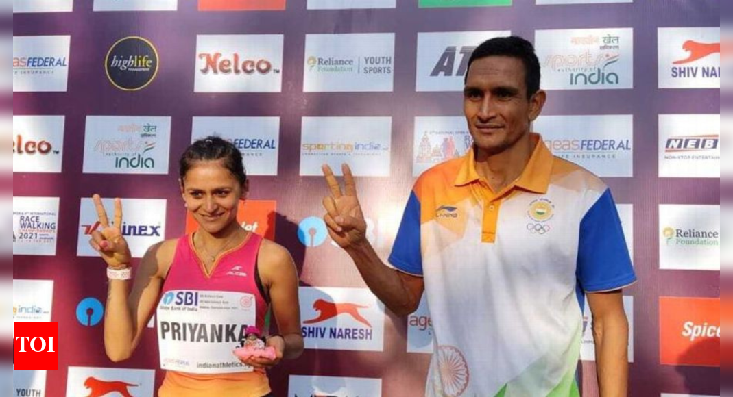 विश्व एथलेटिक्स चैंपियनशिप: भारत के संदीप कुमार 23, 35 किमी कैरियर की दौड़ में प्रियंका 24 | अधिक खेल समाचार