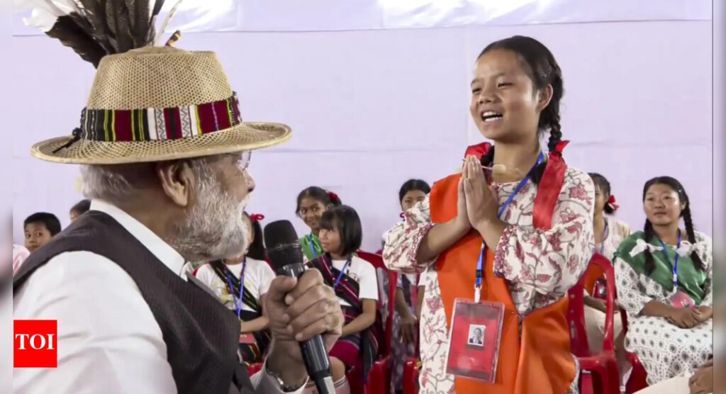 ‘मणिपुर लुकिंग द न्यू डॉन’: पीएम मोदी ने शांति का आग्रह किया ‘बच्चों के भविष्य को सुनिश्चित करने के लिए’ – उच्च उद्धरण | भारत समाचार