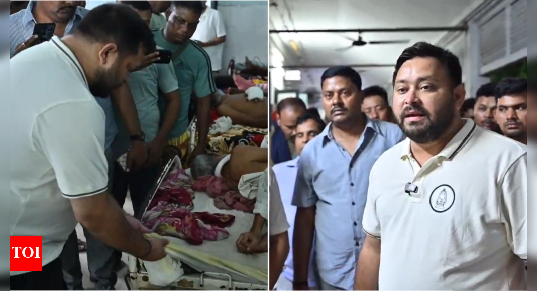 ‘स्लैब अपरिवर्तित, दुर्गम स्नान’: बिहार सरकार अस्पताल में तेजशवी यादव झंडे का संकट; वह उसे ‘डबल जंगल राज’ कहता है | भारत समाचार