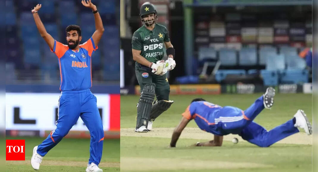अभिलेख! जसप्रीत बुमराह पाकिस्तान बैटर में फॉल्स, जो पहली बार … | क्रिकेट समाचार
