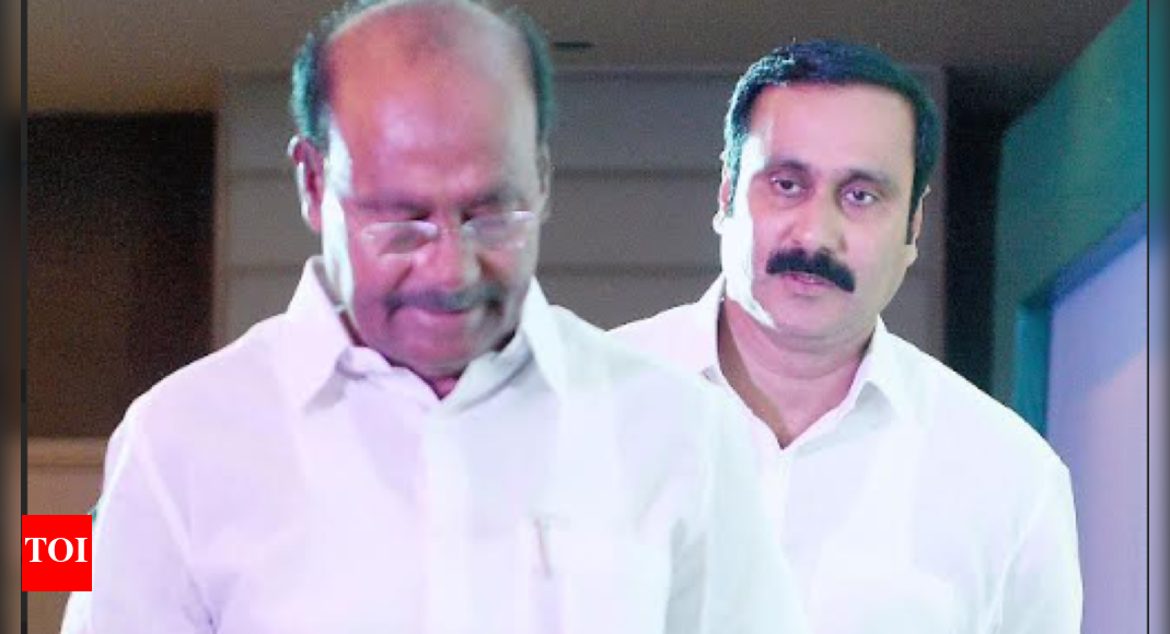 EC Anbumani को PMK के अध्यक्ष के रूप में मान्यता देता है; रमडॉस कैंप इसे एकतरफा निर्णय कहता है | चेन्नई न्यूज