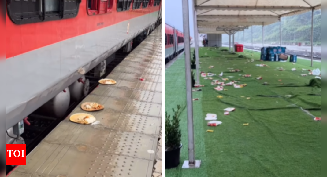 ‘जीरो सिविक सेंस’: न्यू मिज़ोरम रेलवे स्टेशन उद्घाटन के 24 घंटे बाद ही भरता है – वीडियो | भारत समाचार