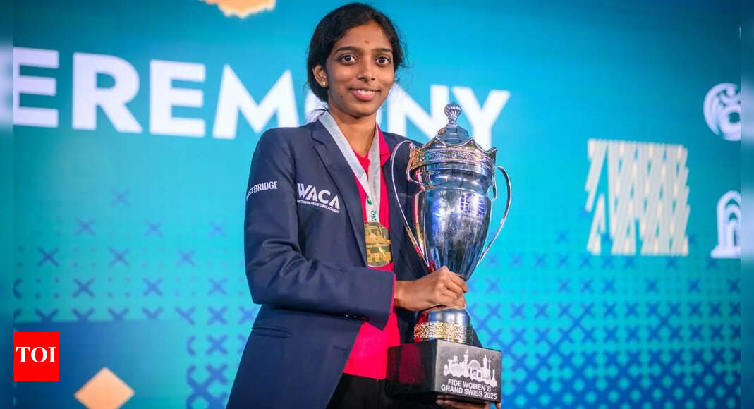 शतरंज | ‘मैंने ग्रैंड स्विस नहीं खेलने का फैसला किया’: कैसे चेन्नई दुःस्वप्न आर वैषि ने उन्हें 2026 के उम्मीदवारों का टिकट दिया। शतरंज समाचार