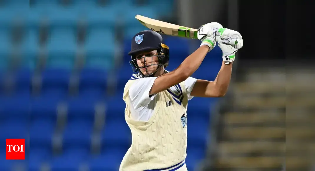 सैम कोनस्टास ऑस्ट्रेलिया के रूप में सदी तक पहुंचता है ‘एक’ डोमिनोज़ इंडिया ‘ए’ दिन पर 1 | क्रिकेट समाचार