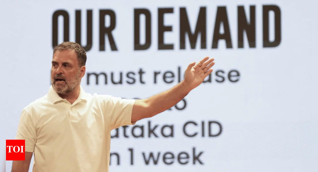 ‘मोबाइल्स, सॉफ्टवेयर का इस्तेमाल किया गया’: राहुल गांधी बताते हैं कि कैसे अलंद डी कर्नाटक ने विशाल मतदाताओं को हटाया; CEC दावे को अस्वीकार करता है | भारत समाचार