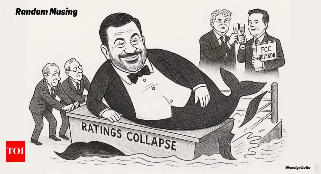 यादृच्छिक प्रतिबिंब: जिमी किमेल ‘रद्द’ – कॉमिक या दुखद? | दुनिया से समाचार