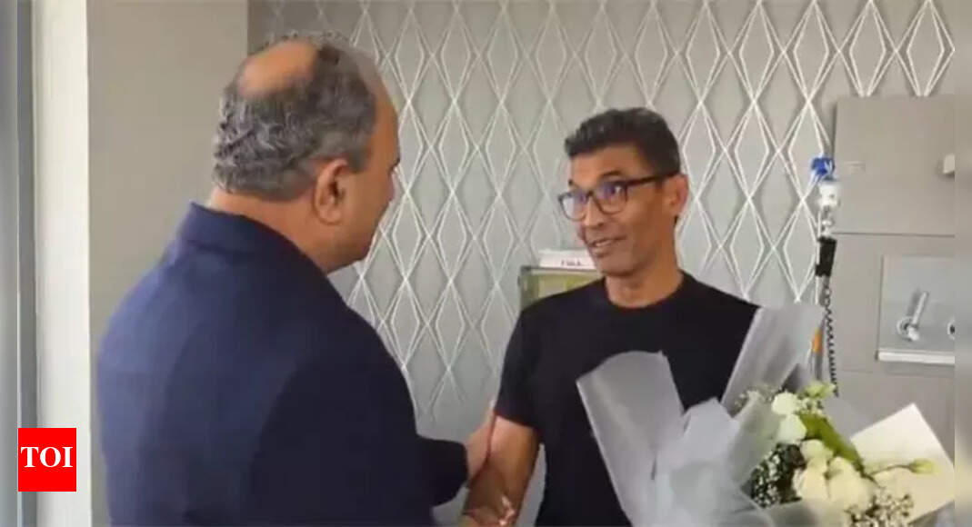 एशिया कप: पाकिस्तान के प्रबंधक ईओ चोके-मीरा में मैदान में एक अजीब दुर्घटना के बाद घायल रेफरी का दौरा करते हैं क्रिकेट समाचार