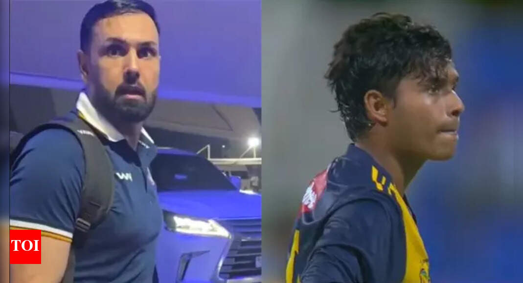 घड़ी: मोहम्मद नबी ने डनिथ वेललेज के पिता की मृत्यु से आश्चर्यचकित किया – ‘मजबूत मजबूत, भाई’ | क्रिकेट समाचार