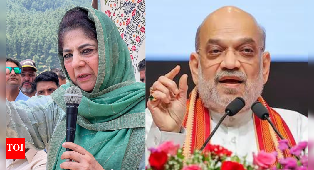 मेहबोबा मुफ्ती एक अमित शाह लिखते हैं, जो कि क्लेमेंस की आपूर्ति के साथ यासिन मालिक को कैद कर लेते हैं भारत समाचार