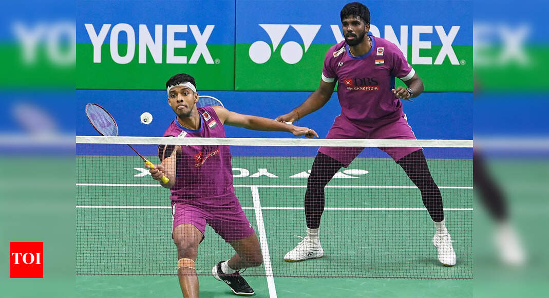 चाइना मास्टर्स: भारतीय बैडमिंटन दंपति जो कि सतविकसैराज रेंडीडडी, सेमीफाइनल में चियाग शेट्टी स्टॉर्म | बडमिंटन न्यूज