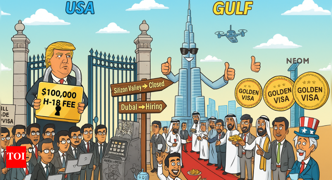 ट्रम्प एच -1 बी वीजा हाइक: क्यों ईओ, सऊदी, कतर उन भारतीयों के लिए बेहतर विकल्प हो सकते हैं जो विदेश जाने की कोशिश करते हैं दुनिया से समाचार