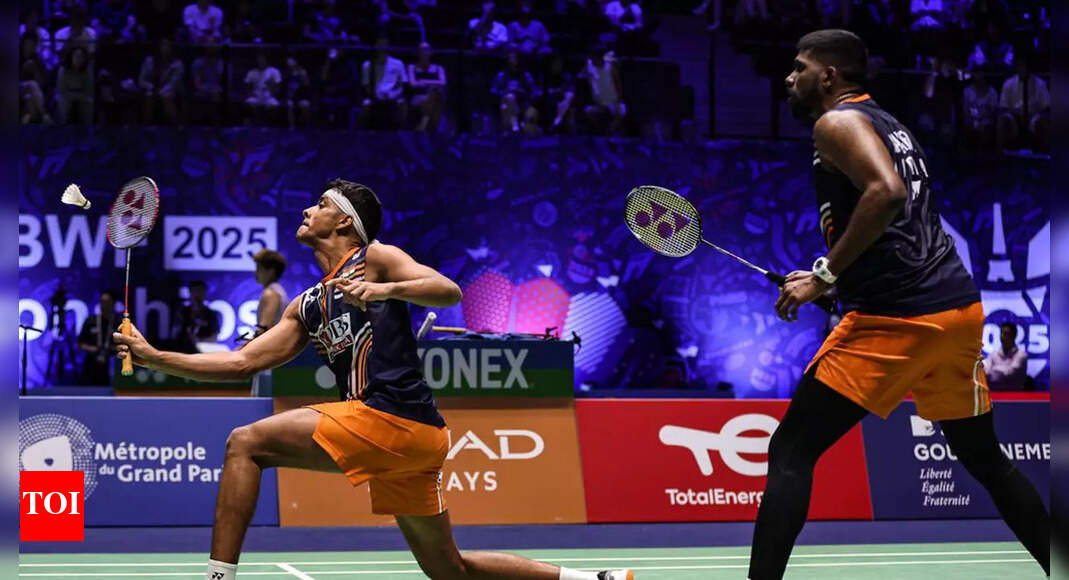 चाइना मास्टर्स: भारतीय बैडमिंटन सतविकसैराज रेंडीडडी के सितारे, चियाग शेट्टी सेल फाइनल में | बडमिंटन न्यूज