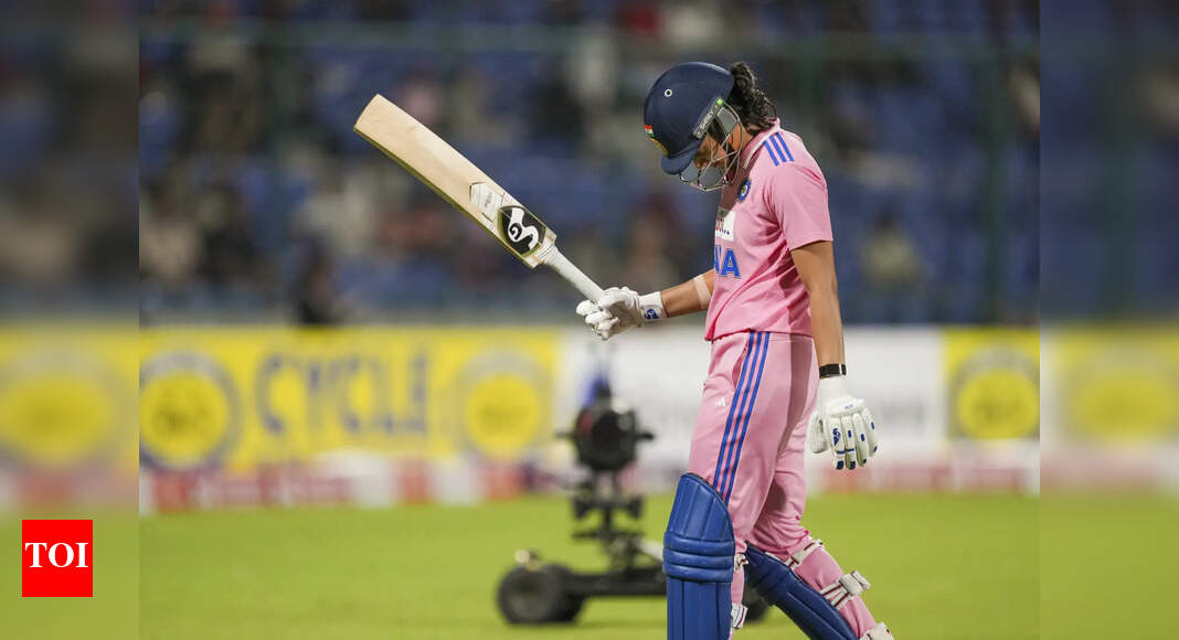 IND VSUS, 3 वोडी: SMRITI MANDHANA HERAINS IN VAIN, ऑस्ट्रेलिया ने 2-1 श्रृंखला के उद्देश्य से 781 मामले में भारत को हराया। क्रिकेट समाचार
