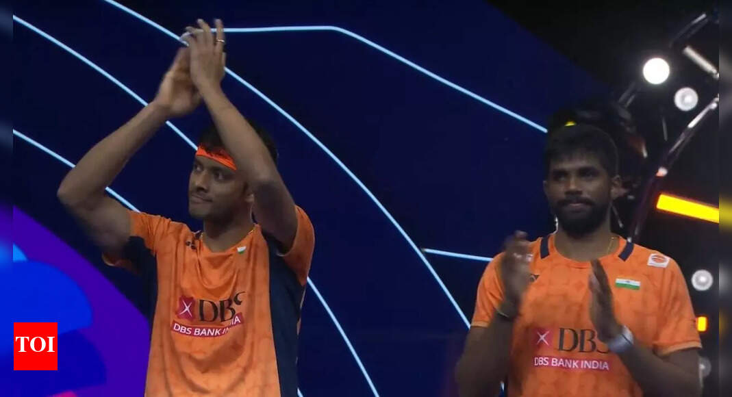 चीन मास्टर्स: फाइनल में हार्टब्रेक! Satwiksairaj rankireddy-Chirag Shetty दक्षिण कोरियाई जोड़ी से पहले हार गया बडमिंटन न्यूज