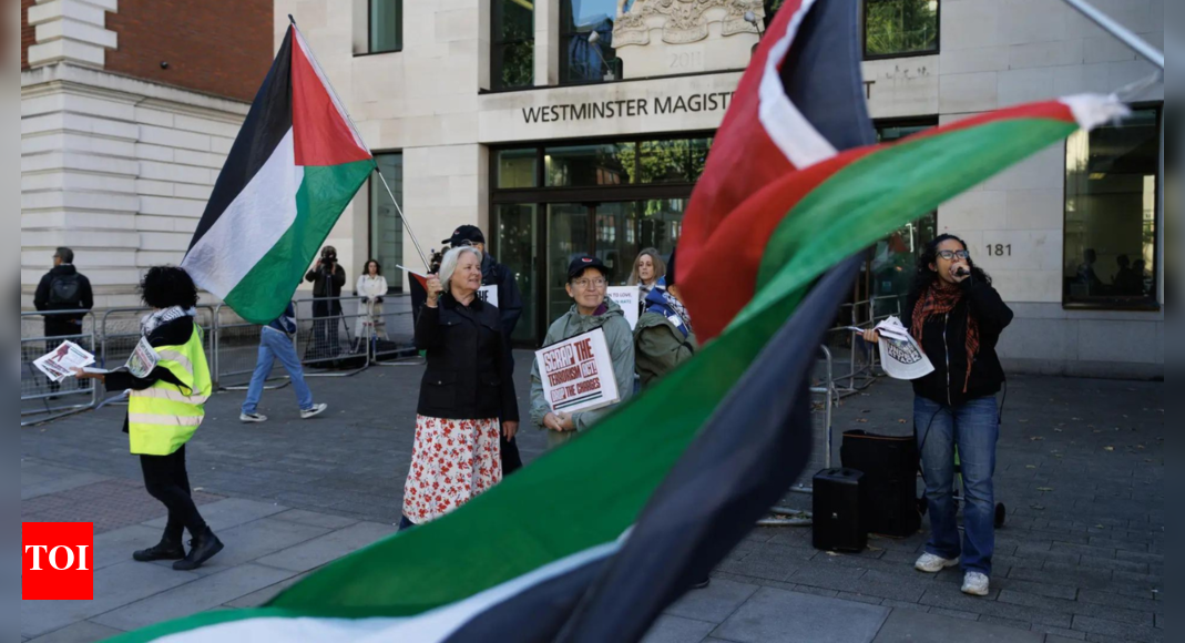 ‘प्रदर्शनकारी’: यूएसए यूनाइटेड किंगडम, ऑस्ट्रेलिया, कनाडा द्वारा फिलिस्तीनी राज्य की मान्यता पर; शर्तें इजरायल की सुरक्षा की “प्राथमिकता”