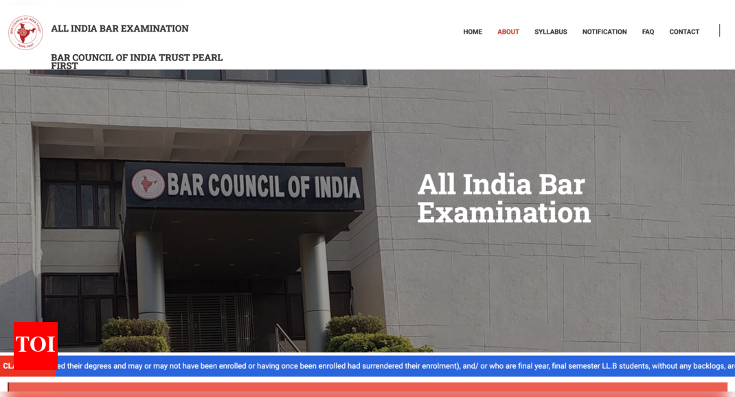 AIBE 20 परीक्षा: भारत की परिषद जल्द ही तारीखों की घोषणा करने के लिए, यहां पात्रता और पंजीकरण के विवरण को सत्यापित करें