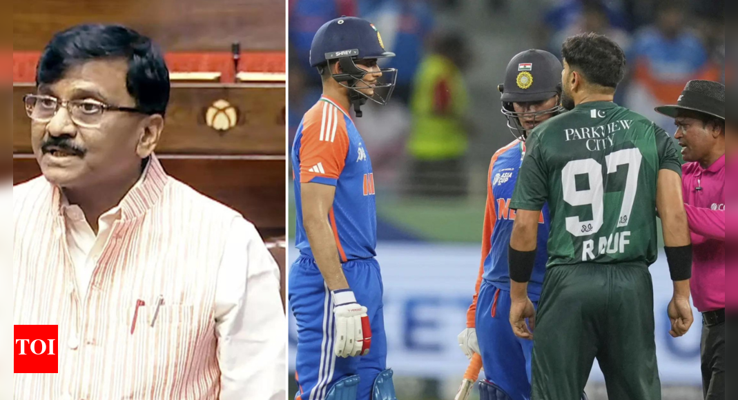 ‘सभी के लिए हैरान’: संजय राउत ने पीएम मोदी के राष्ट्रीय निदेशालय पर सवाल उठाया ‘टिएम्पो’; भाजपा के श्रमिकों के दावे IND बनाम पाक मैच देखना चाहते थे | भारत समाचार