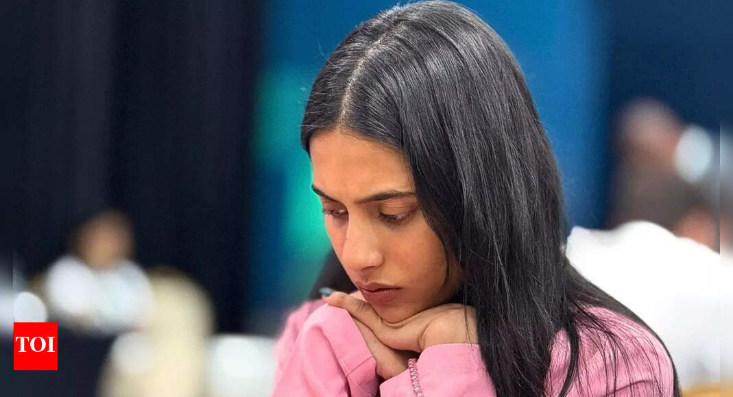 FIDE विश्व कप 2025: दिव्या Descmukh डिलीवरी ग्रॉप्स | शतरंज समाचार