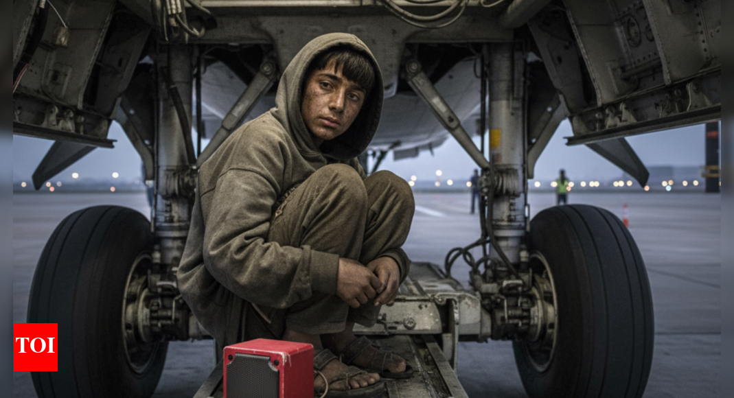 धोया यात्रा: अफगान किशोरी दिल्ली तक पहुंचने के लिए विमान की लैंडिंग ट्रेन पर छिप जाती है; अगले दिन निर्वासित | भारत समाचार