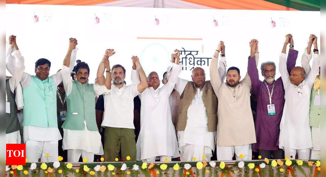 बिहार में Mahaggathbandhan: क्या सीटों के निष्कर्षण का अंकगणितीय वोट रसायन विज्ञान यात्रा को ग्रहण करता है? | भारत समाचार